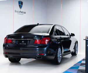 Robert Burneika jeździ wycackanym BMW 750Li