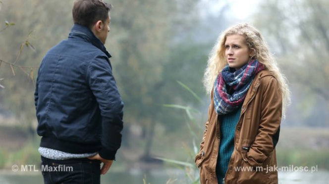 M jak miłość odc. 1118. Natalka (Marcjanna Lelek), Marek (Kacper Kuszewski)
