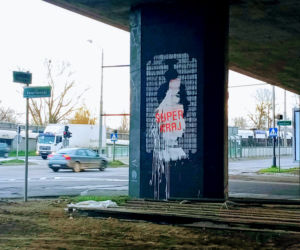 Zniszczyli mural wspierający Strajk Kobiet. Teraz mszczą się na artyście!