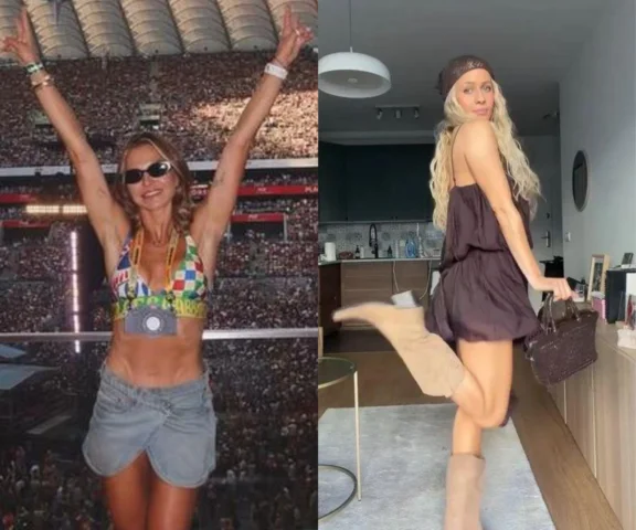 Bad Bunny rozgrzał Narodowy. Lewandowska w odważnej kreacji