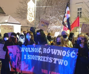 Kolejny protest w Lublinie po publikacji wyroku Trybunału Konstytucyjnego