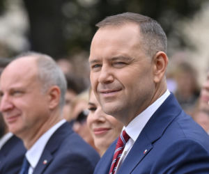 Nawrocki patronem paktu senackiego? Ważne słowa Szefernakera i reakcja Bosaka
