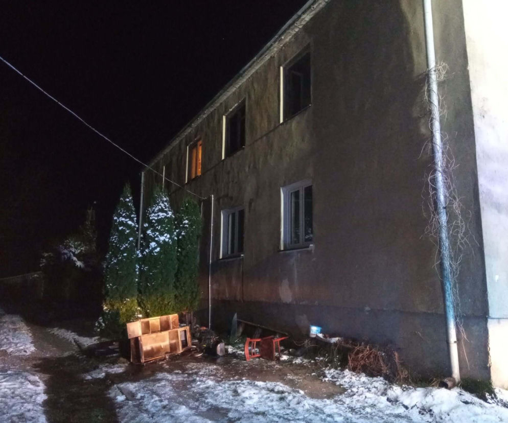 Krzysztoforowo. Tragiczny pożar w regionie. Nie żyje mężczyzna [ZDJĘCIA]