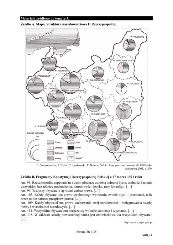 Matura 2020 ARKUSZE CKE: Historia