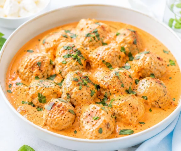 Pieczona papryka i ricotta zmieniają zwykłe klopsiki w coś naprawdę wyjątkowego