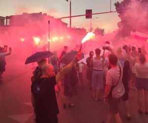 „Cześć i chwała bohaterom!”. Siedlczanie spotkali się w centrum miasta, by uczcić 82. rocznicę wybuchu Powstania Warszawskiego