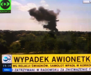 awionetka, wypadek awionetki, wypadek bemowo