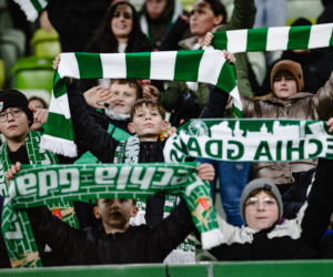 Lechia Gdańsk - Górnik Zabrze, zdjęcia kibiców i zawodników z meczu 18, kolejki PKO BP Ekstraklasy