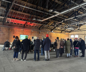 Spotkanie z mieszkańcami w Królewskiej Papierni