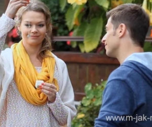 M JAK MIŁOŚĆ. ANNA (Tamara Arciuch), MAREK (Kacper Kuszewski)