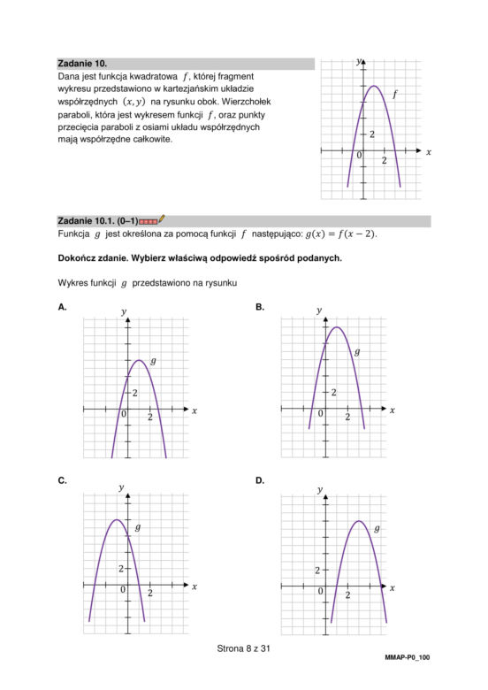 Matura 2023. Arkusz pokazowy matematyka
