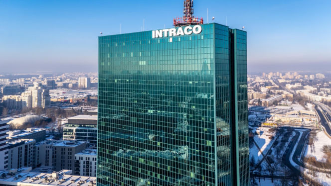 Biurowiec Intraco w styczniu 2026