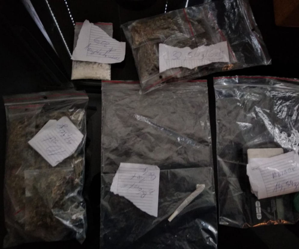 Amfetamina i marihuana w mieszkaniu na Glinkach! 