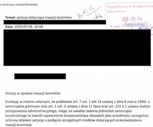 Napisał, że widział UFO. Poprosił urzędników, by walczyli z INWAZJĄ KOSMITÓW! 