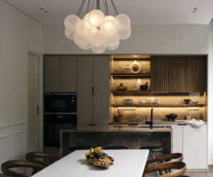 Nowoczesny apartament z patio - projekt Pupil Office