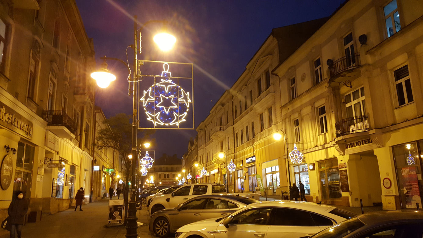 Świąteczna iluminacja Tarnowa