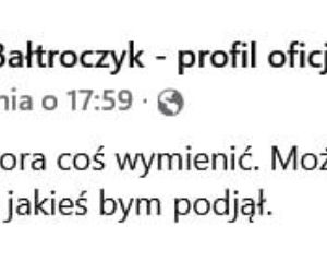 Internauci łapią się za głowy. Piotr Bałtroczyk z talerza zrobił literaturę