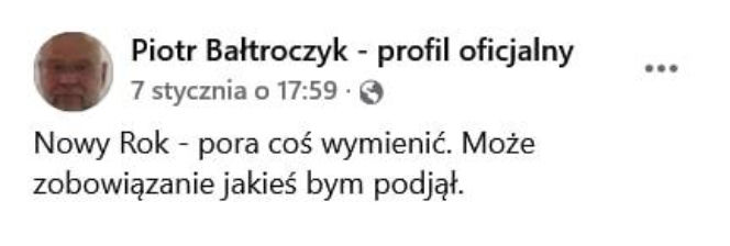 Internauci łapią się za głowy. Piotr Bałtroczyk z talerza zrobił literaturę