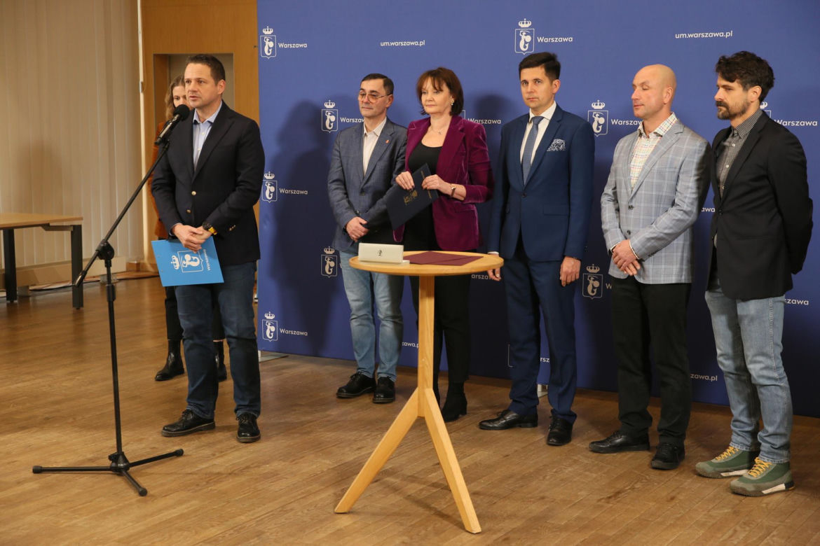 Będzie park nad Południową Obwodnicą Warszawy. Rafał Trzaskowski podpisał umowę na budowę 