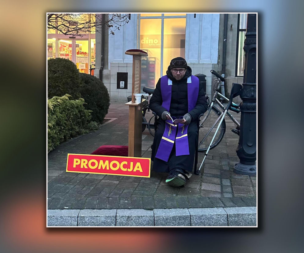 Ksiądz zrobił to na jarmarku bożonarodzeniowym! Wszyscy patrzyli zaskoczeni