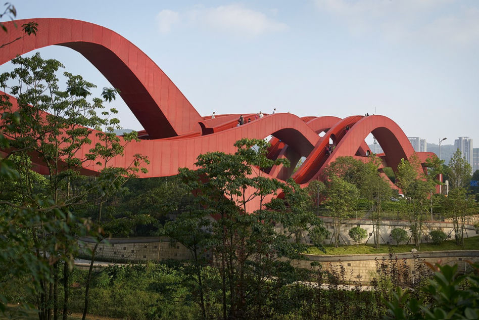 Węzeł szczęścia – piesza kładka projektu holenderskiej pracowni NEXT architects
