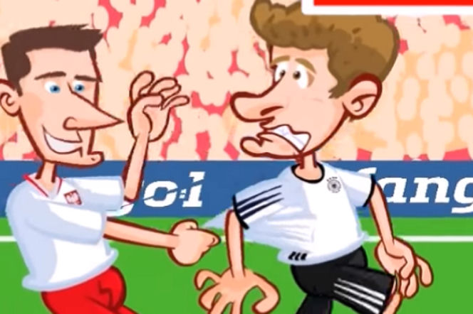 Robert Lewandowski w kreskówce! Bajka o jego życiu i karierze [VIDEO]