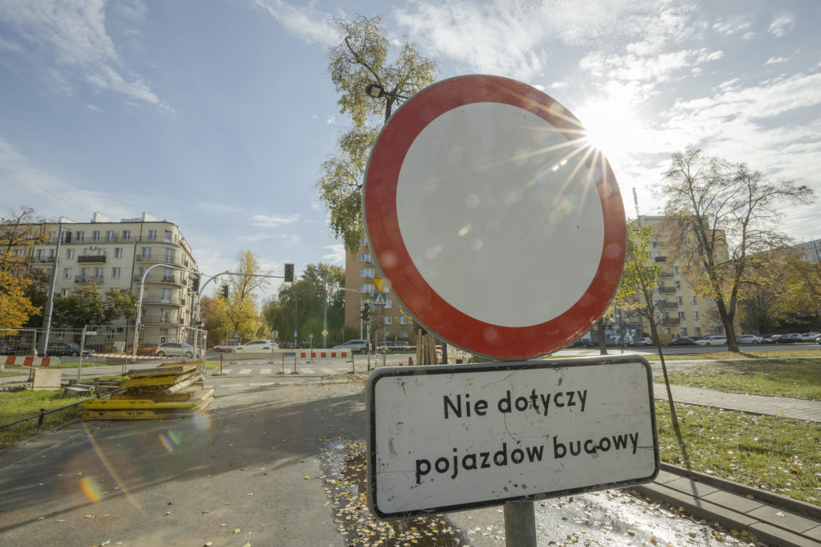 Kierowcy głupieją na Grenadierów przez remont wodociągowców