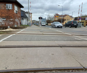 Ulica Święciechowska w Lesznie przed remontem