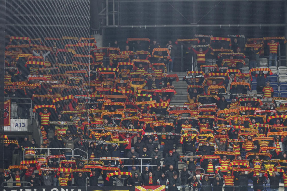 Górnik Zabrze - Jagiellonia Białystok, zdjęcia kibiców i zawodników z meczu 13. kolejki PKO BP Ekstraklasy