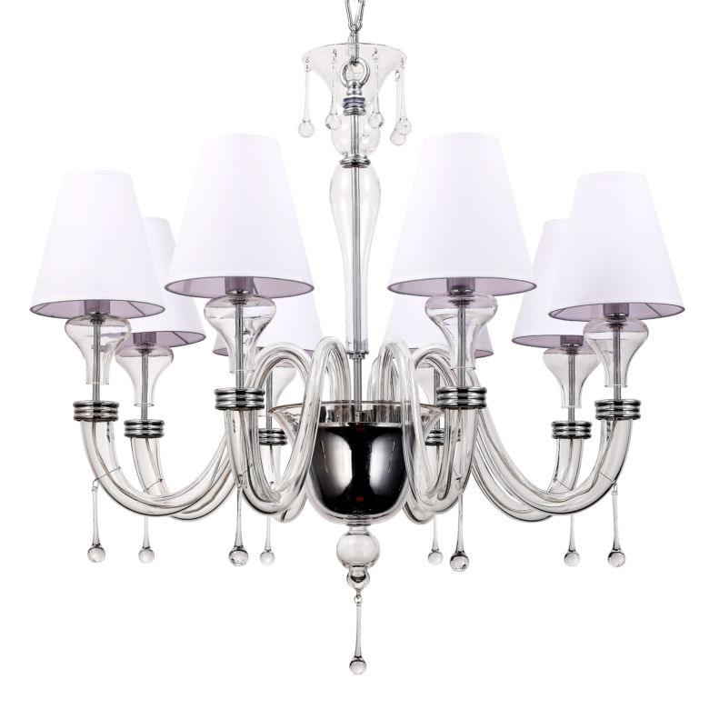 Żyrandol Secret Time Clear White