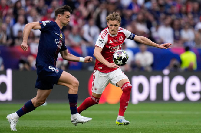 Liga mistrzów. Mecz PSG - Arsenal