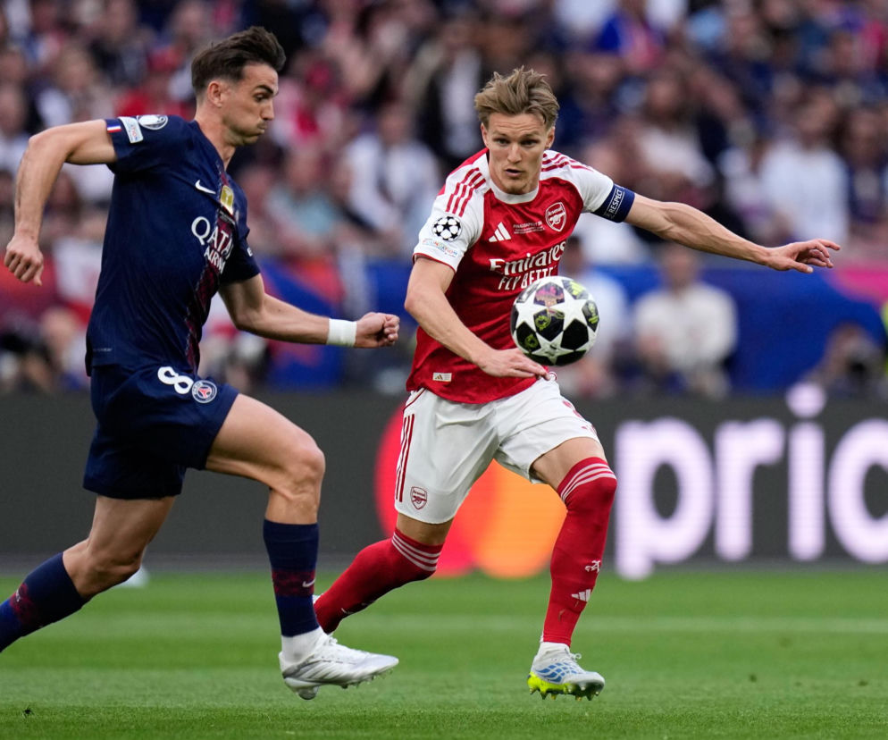 Liga mistrzów. Mecz PSG - Arsenal