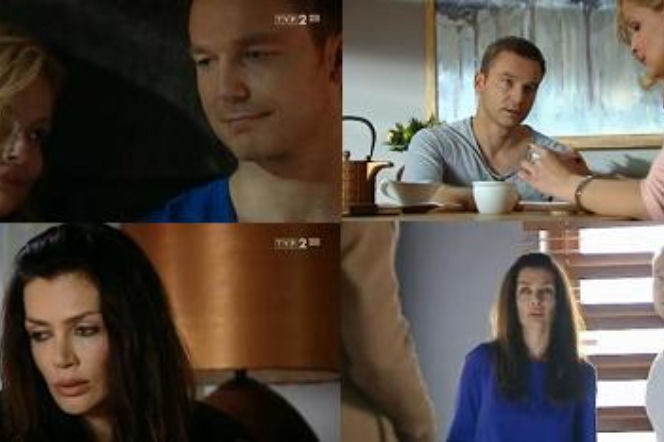 M jak MIŁOŚĆ odc. 981. Marta (Dominika Ostałowska), Andrzej (Krystian Wieczorek), Edyta (Ewa Bukowska)