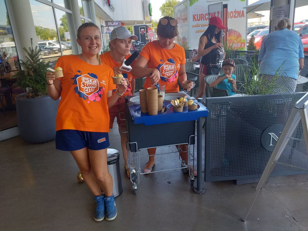 Patrol ESKA Summer City na pysznych lodach