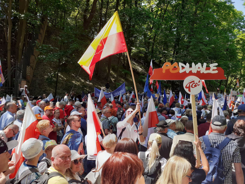 Marsz 4 czerwca w Warszawie - tłumy na ulicach stolicy!
