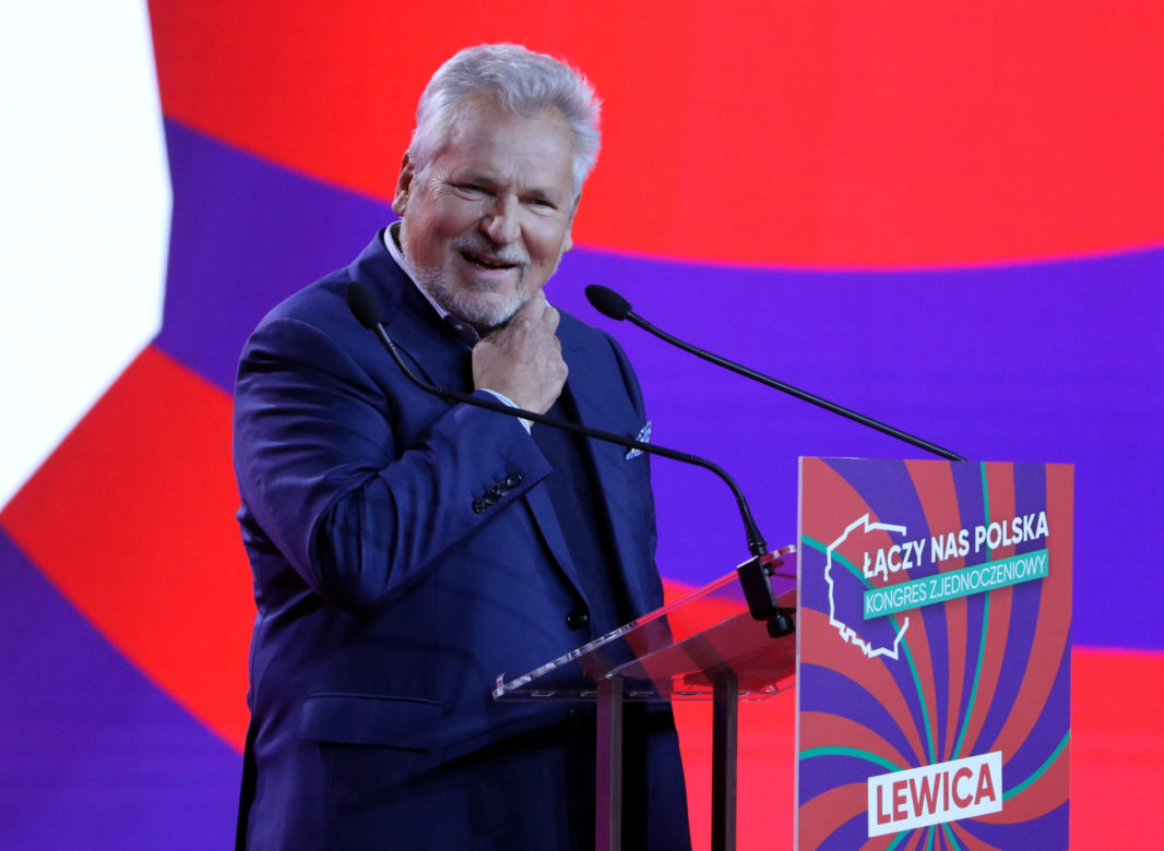 Kwaśniewski wciąż świetnie czuje się w roli mówcy