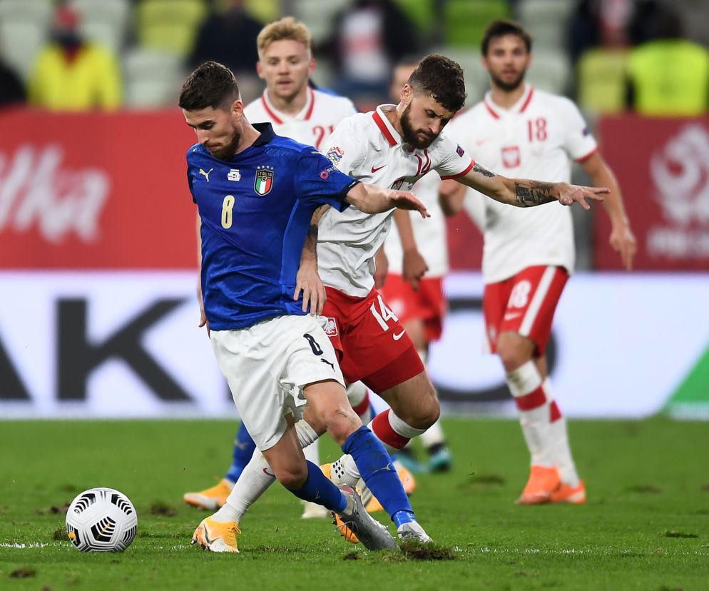 Jorginho, Mateusz Klich, Polska - Włochy