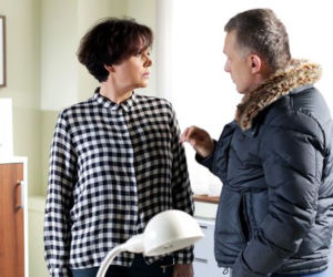 M jak miłość po wakacjach 2016 odc. 1232 Marysia (Małgorzata Pieńkowska), Artur (Robert Moskwa)