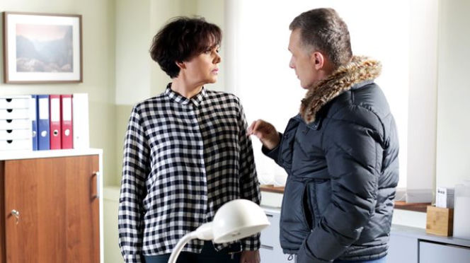 M jak miłość po wakacjach 2016 odc. 1232 Marysia (Małgorzata Pieńkowska), Artur (Robert Moskwa)
