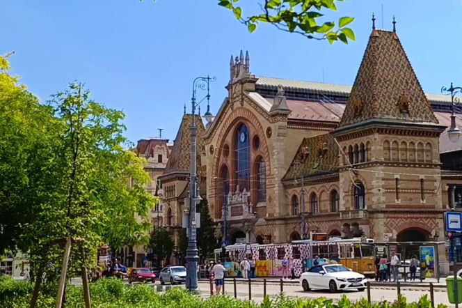 Budapeszt z okien tramwaju
