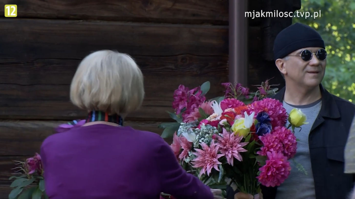 M jak miłość. Leon (Dariusz Toczek), Zosia Kisielowa (Małgorzata Rożniatowska)