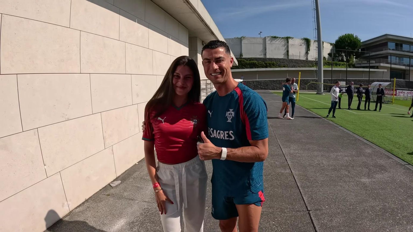 Cristiano Ronaldo i Celine Dept