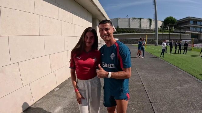 Cristiano Ronaldo i Celine Dept