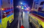 Dramat na trasie Wrocław - Jelenia Góra. Jedna osoba zginęła, cztery trafiły do szpitala