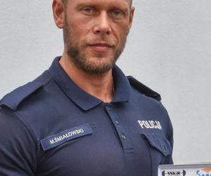 Policjant z Inowrocławia to prawdziwy terminator. Łączy pracę z kulturystyką