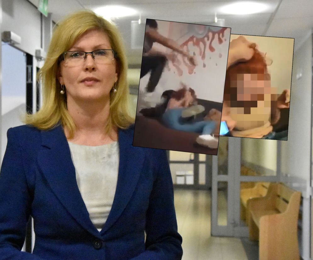 Iwona Arent. Syn posłanki nagrał pobicie byłej dziewczyny