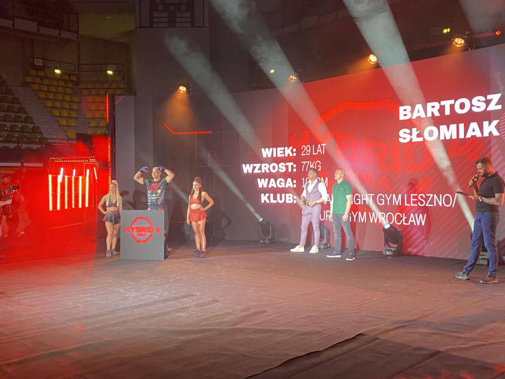 Media trening przed Hybrid MMA 4 w Zielonej Górze