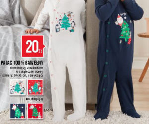pajac niemowlęcy z nadrukiem 20 zł