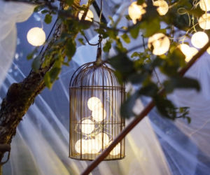 Biała girlanda LED IKEA