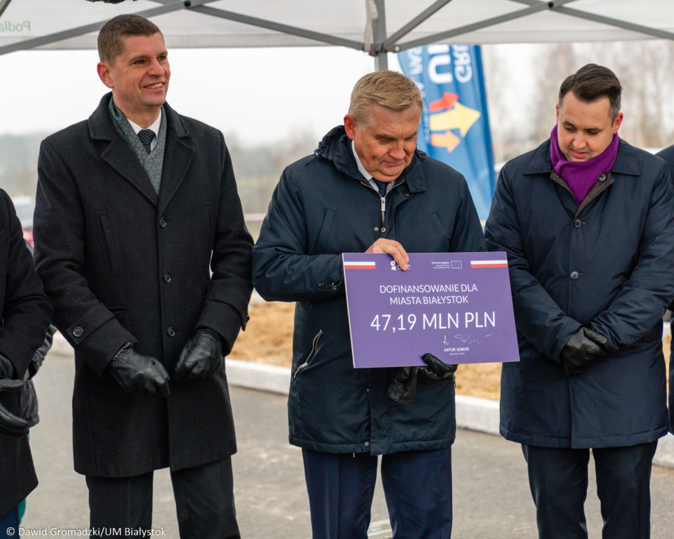 Białystok: Miasto dostało MILIONY na węzeł Porosły. Truskolaski: To dla nas bardzo znacząca pomoc